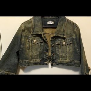 Cropped Denim Jacket